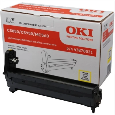 Afbeelding van OKI 43870021 Drum Geel