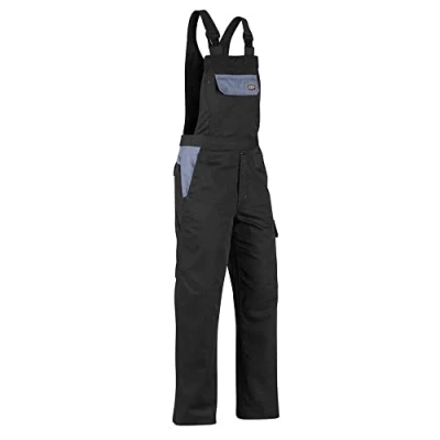 Afbeelding van Blaklader Bretelbroek Industrie 2665 1210 Zwart/Grijs C60