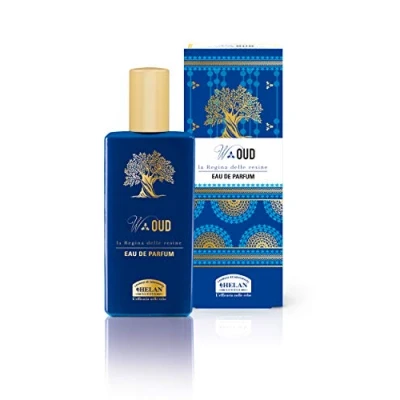 Afbeelding van Helan, W Oud Damesgeur met oosterse noten van kardemom, wierook en saffraan, diep omhullend eau de parfum voor dames, amber, lichte geuren, gemaakt in Italië, 50 ml