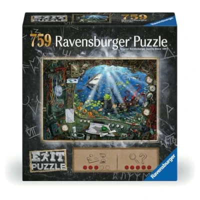 Image de Puzzle Ravensburger Exit Sous marin, 759 pièces