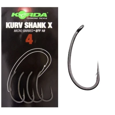 Afbeelding van Korda Haken Kurv Shank X Micro Barbed (10 pcs) Maat : 6