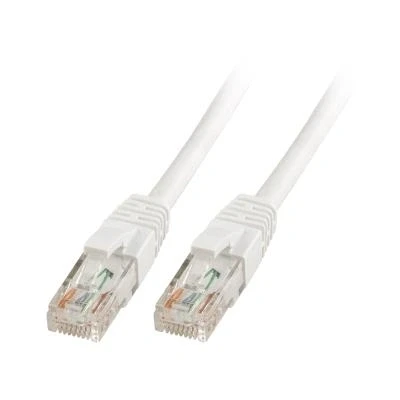 Image de Câble réseau patch CAT.6 U/UTP, blanc, 0,5m