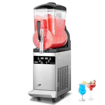 Image de VEVOR Machine à Granité Granitas Commerciale 12L Simple Réservoir Boisson Glacée