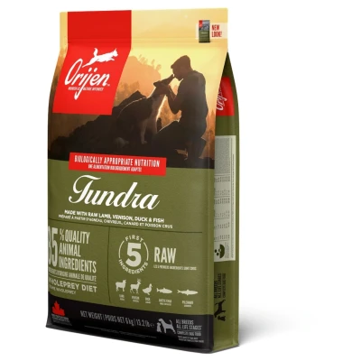 Afbeelding van Orijen Whole Prey Tundra Dog Geit&amp;Zwijn Hondenvoer 6 kg