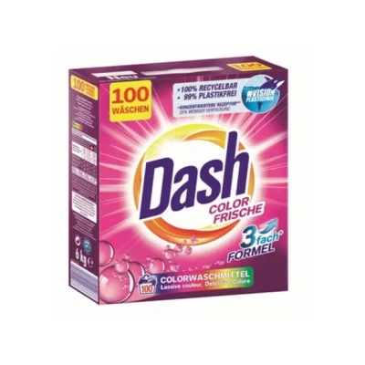 Afbeelding van Dash Color Fresh poeder waspoeder voor frisse en stralende gekleurde was 100 wasbeurten