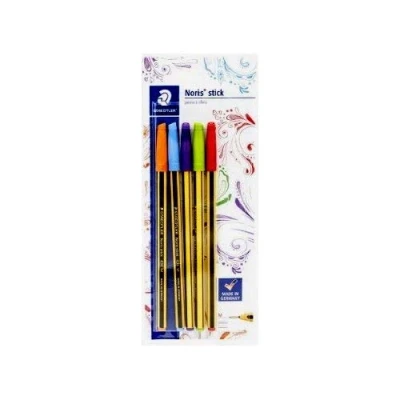 Afbeelding van Staedtler 434 SBK5P2 pen &amp; potloodcadeauset Balpen Blister