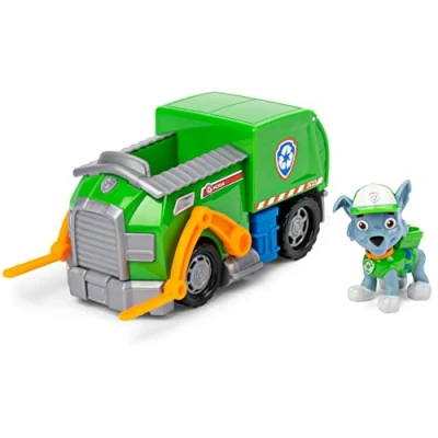 Image de Véhicule avec Figurine Rocky Paw Patrol Pat’Patrouille