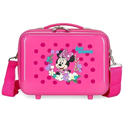Afbeelding van Disney Minnie Golden Days Bagage, Fuchsia, Cosmetische tas