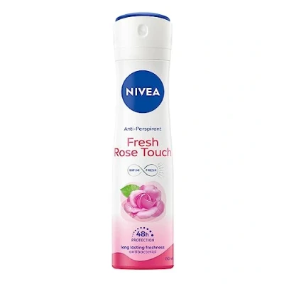 Afbeelding van Nivea Rose Touch 48H Fresh antiperspirant spray 150ML