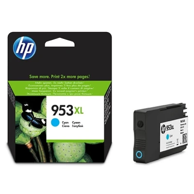 Image de HP 953XL Cartouche d’encre cyan grande capacité authentique