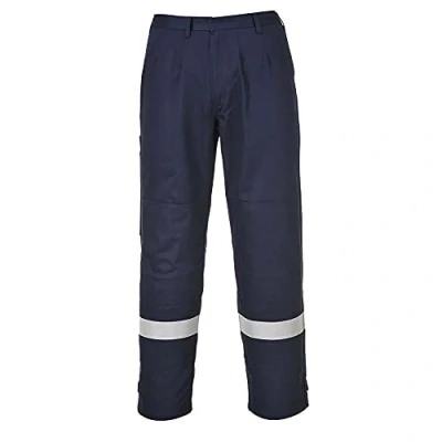 Afbeelding van Broek Plus Bizflame FR56 Blauw Portwest