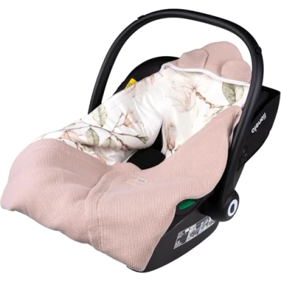 Afbeelding van Lionelo Travel Swaddle Blanket Dekentje voor autostoel, kinderwagen Draagdoek Omslagdoek het autostoeltje