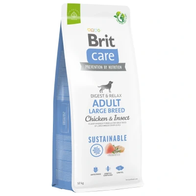 Afbeelding van Brit Care Dog Sustainable Adult Large Breed Kip Hondenvoer 12 kg