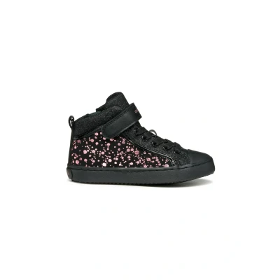 Afbeelding van Geox J Kalispera Girl Sneakers voor meisjes, Zwart/Paars