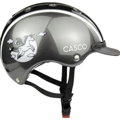 Afbeelding van Casco Nori Eenhoorn VG1 cap voor leeg zwart maat s