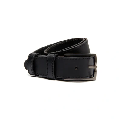 Afbeelding van The Chesterfield Brand Leren Riem Zwart Tanaro