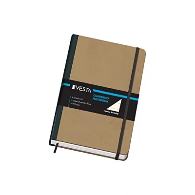 Afbeelding van Dohe Vesta Nature A5 gelinieerd notitieboek (15 x 21 cm) 96 pagina&#039;s van 80 g/m² Kantoorbenodigdheden