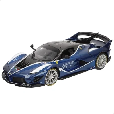 Afbeelding van Bburago Ferrari R&amp;P FXX K EVO, blau #27 1:18 Auto