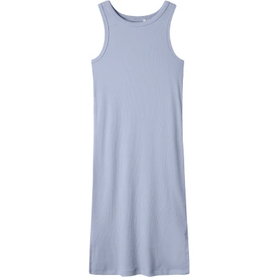 Afbeelding van NAME IT NKFHELLEMIE XSL SL DRESS PB Meisjes Jurk Xenon Blue