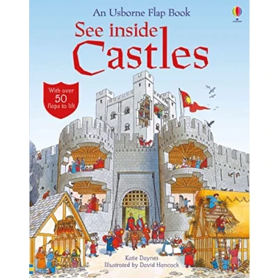 Afbeelding van Usborne Flap Books See Inside Castles HB