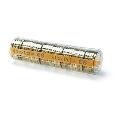 Afbeelding van Monetique L250TC020 muntzakjes, 0,20 euro, 250 stuks