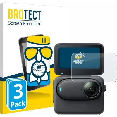 Afbeelding van BROTECT Screenprotector voor Insta360 Go 3S Folie Beschermfolie Beschermglas matte (3 Stuks)