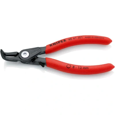 Image de KNIPEX 48 41 J01 pince à circlips de précision pour bagues intérieures dans les alésages avec revêtement plastique antidérapant