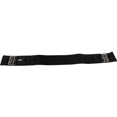 Afbeelding van Horka Singel Dressuur Poly Rib Zwart/zilver 70cm