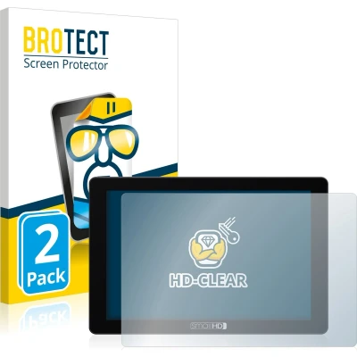 Afbeelding van BROTECT Screenprotector voor SmallHD 702 Touch Folie Beschermfolie transparant (2 Stuks)
