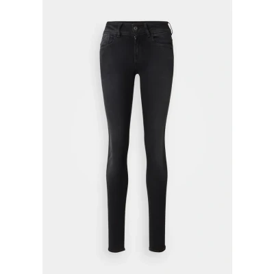 Afbeelding van G Star LYNN MID Jeans Skinny Fit, Dames, Maat: 24x30, Dusty grey