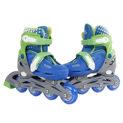 Image de Street Rider Patins à roues alignées réglables Bleu Pointure 31 34