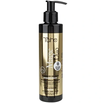 Afbeelding van Tahe Duo Magic Krulactivator Anti kroes crème, 200 ml