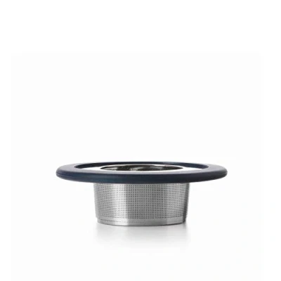 Afbeelding van Viva Scandinavia Infusion Theefilter Invouwbaar RVS/Siliconen Blauw