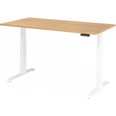 Afbeelding van XDKB 16 W Bureau 160 x 80 Eiken Tafelhoogte I Elektrisch in hoogte verstelbaar