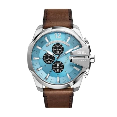 Afbeelding van Diesel Chronograaf, Heren, Maat: One Size, Brown