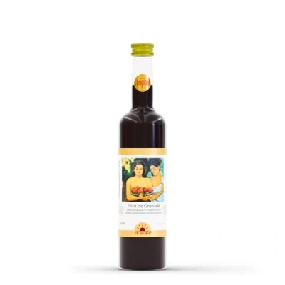 Image de Dr. Jacob&#039;s Elixir de grenade végétalien 500 ml I goût fruité et acidulé 25 portions