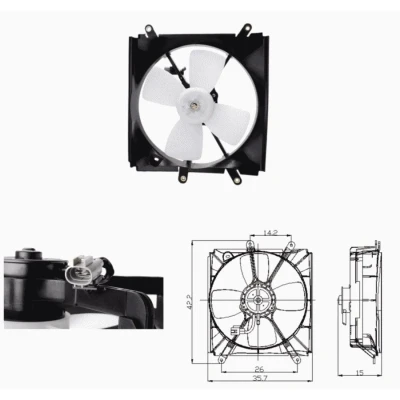 Image de Ventilateur de refroidissement moteur nrf 47693