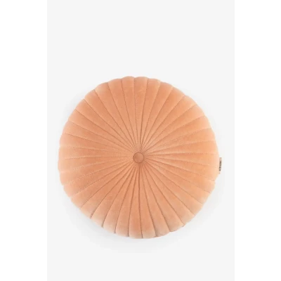 Afbeelding van Sissy Boy Lichtoranje rond velvet kussen