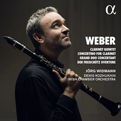 Afbeelding van Irish Chamber Orchestra Jörg Widmann Denis Koz Weber: Clarinet Quintet, Concerti For Clarinet, Grand Duo (CD)