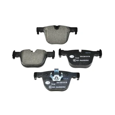 Afbeelding van HELLA 8DB 355 019 781 Remblokkenset Geschikt voor slijtage waarschuwingscontact BMW: 3 Saloon, Touring, 4 Gran Coupe