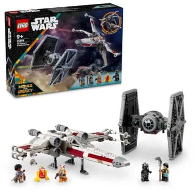 Image de LEGO® Star Wars™ Rebuild the Galaxy 75393 TIE Fighter et X Wing à combiner
