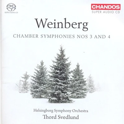 Afbeelding van Helsingborg Symphony Orchestra Weinberg: Chamber Symphonies Nos. 3 &amp; 4 (Super Audio CD)