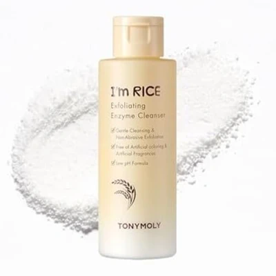 Afbeelding van Tonymoly I&#039;M RICE Exfoliating Enzyme Cleanser 50G Gezichtsreiniger, Maat: 50 g,