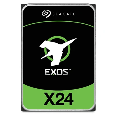 Afbeelding van Seagate Exos X24 Enterprise Class ST24000NM002H 24TB interne harde schijf SATA CMR 3,5 inch