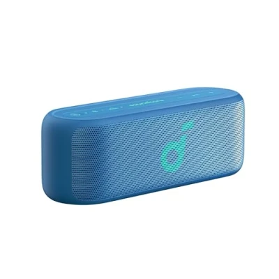 Afbeelding van soundcore Select 2S Draagbare bluetooth luidspreker met 20 W stereogeluid, BassUp™ technologie, 16 uur afspelen, draadloze stereokoppeling en IPX7 waterbescherming voor wandelen avonturen
