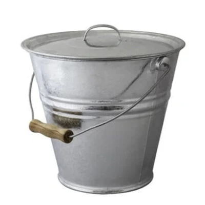 Afbeelding van Compostemmer met deksel 5 liter Gegalvaniseerd