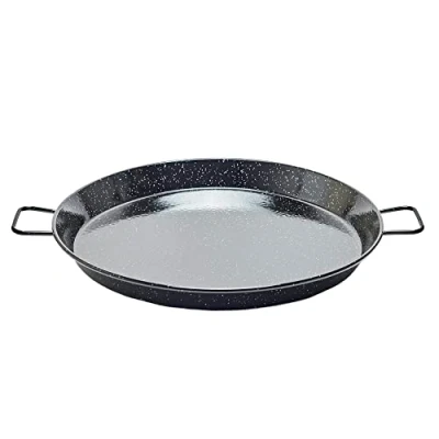 Afbeelding van Garcima Paellapan voor 4 personen, geëmailleerd, 30 cm 14 50 zwart