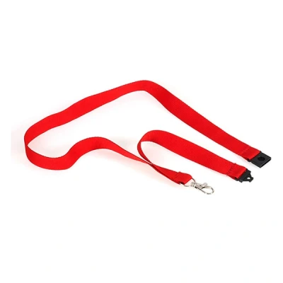Image de Europel lacet avec mousqueton (10 pièces) rouge
