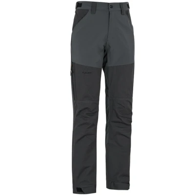 Afbeelding van Fladen Trousers Authentic 3.0 4 Way Stretch Grey/Black L Visbroek