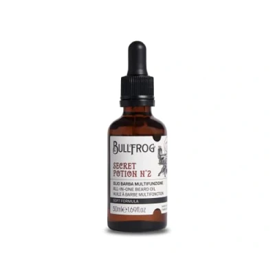 Afbeelding van Bullfrog Beard Oil Secret Potion No. 2 Baardolie met Cactusvijg/Zonnebloem/Rozemarijn 50ML